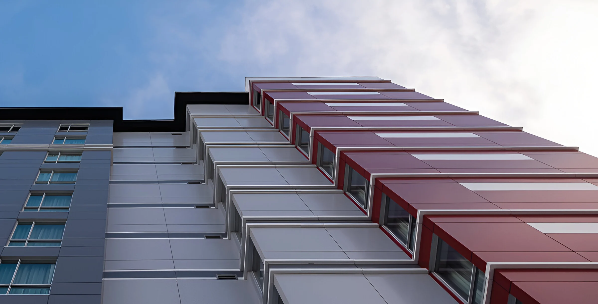 Building using re-cladding