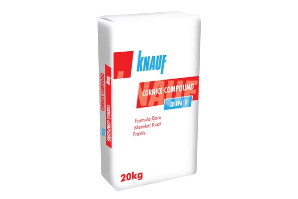 Knauf - Cornice Compound 3 in 1 - Kompon Knauf Cornice 3 in 1