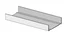 Knauf - UW-Profilis 125/40/0,6 mm - UW Profilis - Profilis, naudojamas pertvarų, sienų apkalų, šachtų ir bepakabių lubų sistemose - 2