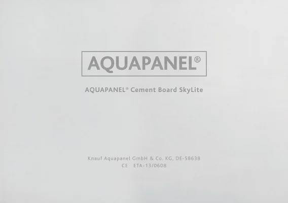 Knauf - AQUAPANEL® CEMENT BOARD SKYLITE - Aquapanel Skylite