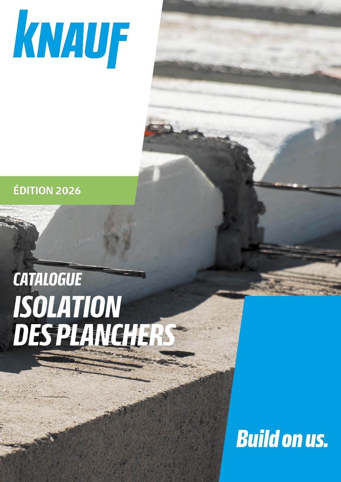 Couverture catalogue isolation des planchers