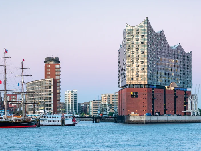 Elbphilharmonie concert hall in Hamburg, Germany