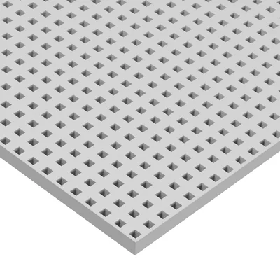Knauf - Cleaneo Square (Q) Perforated 8/18 Gypsum Board (4SK Edge) - cleaneo 71256