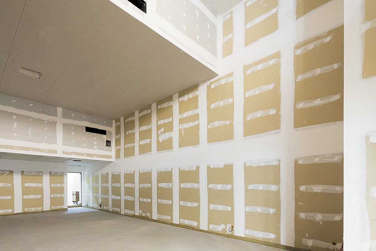 cloisons chantier photo