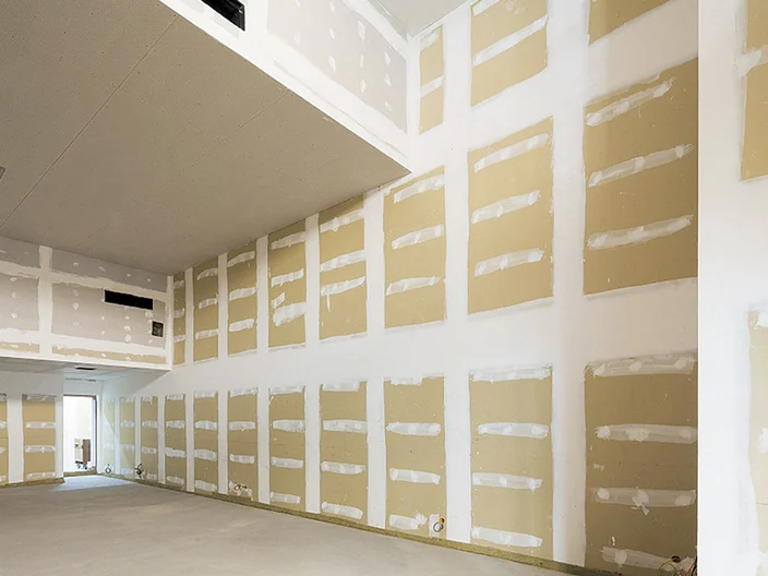 cloisons chantier photo