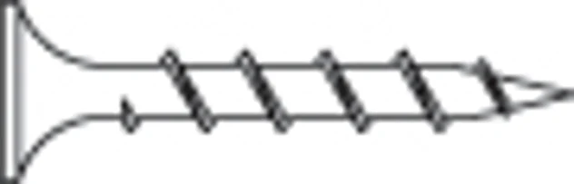 Knauf - Takskruv vit - Knauf White Ceiling Screws