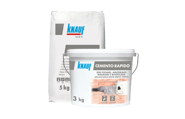 Knauf - Cemento rapido - Cemento rapido