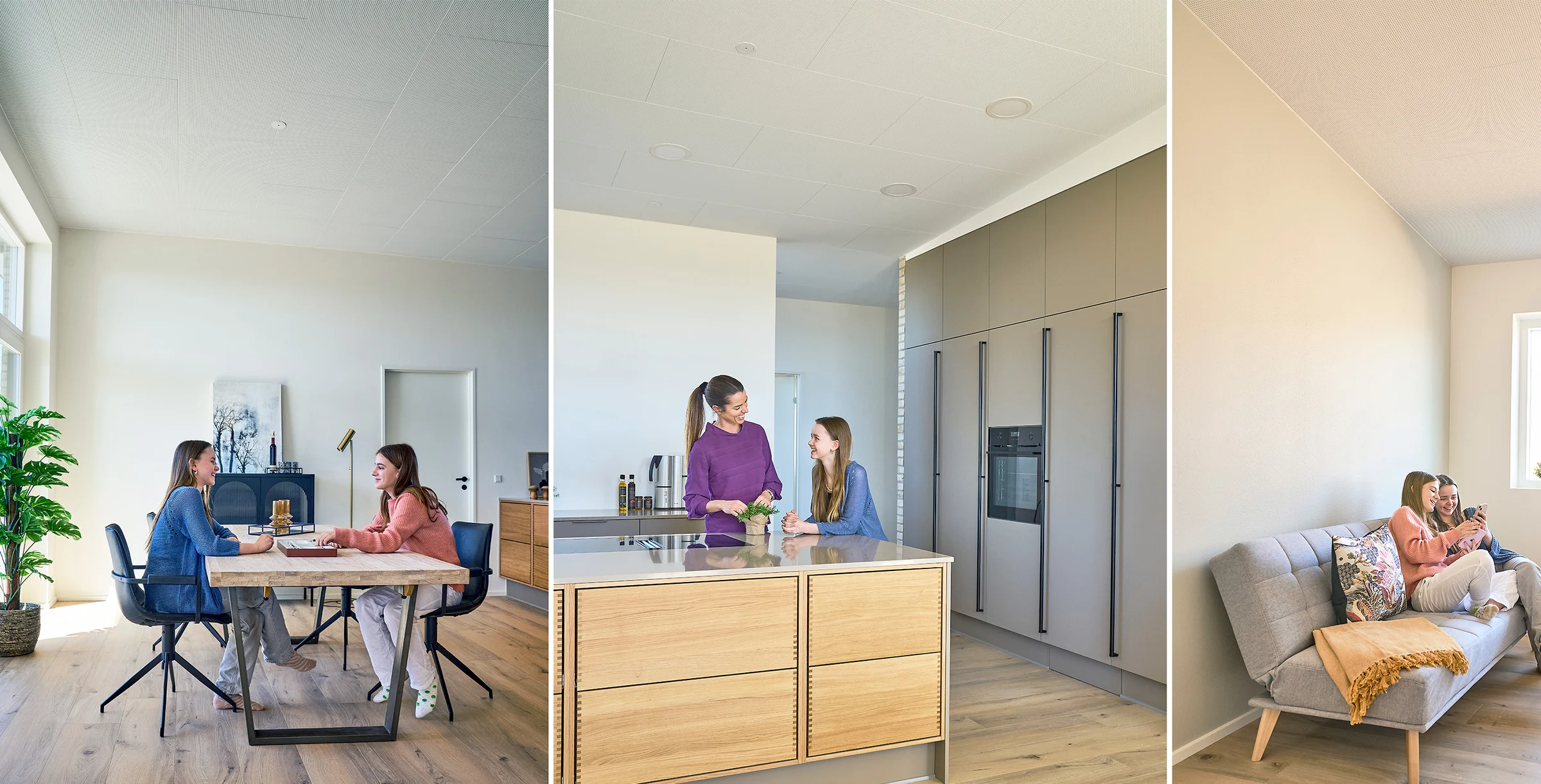 DANOloft acoustic ceiling and wall tiles