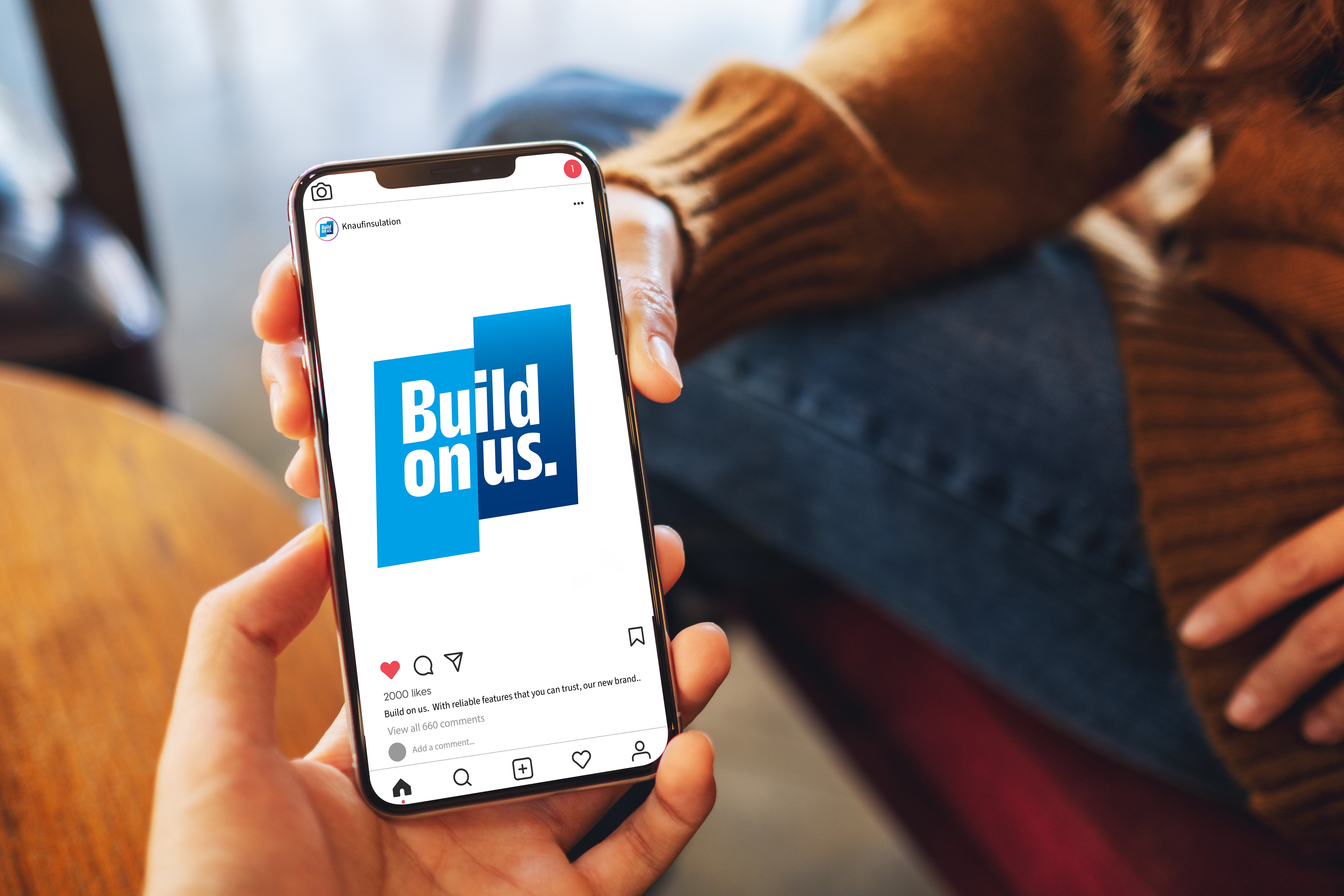 Instagram social card