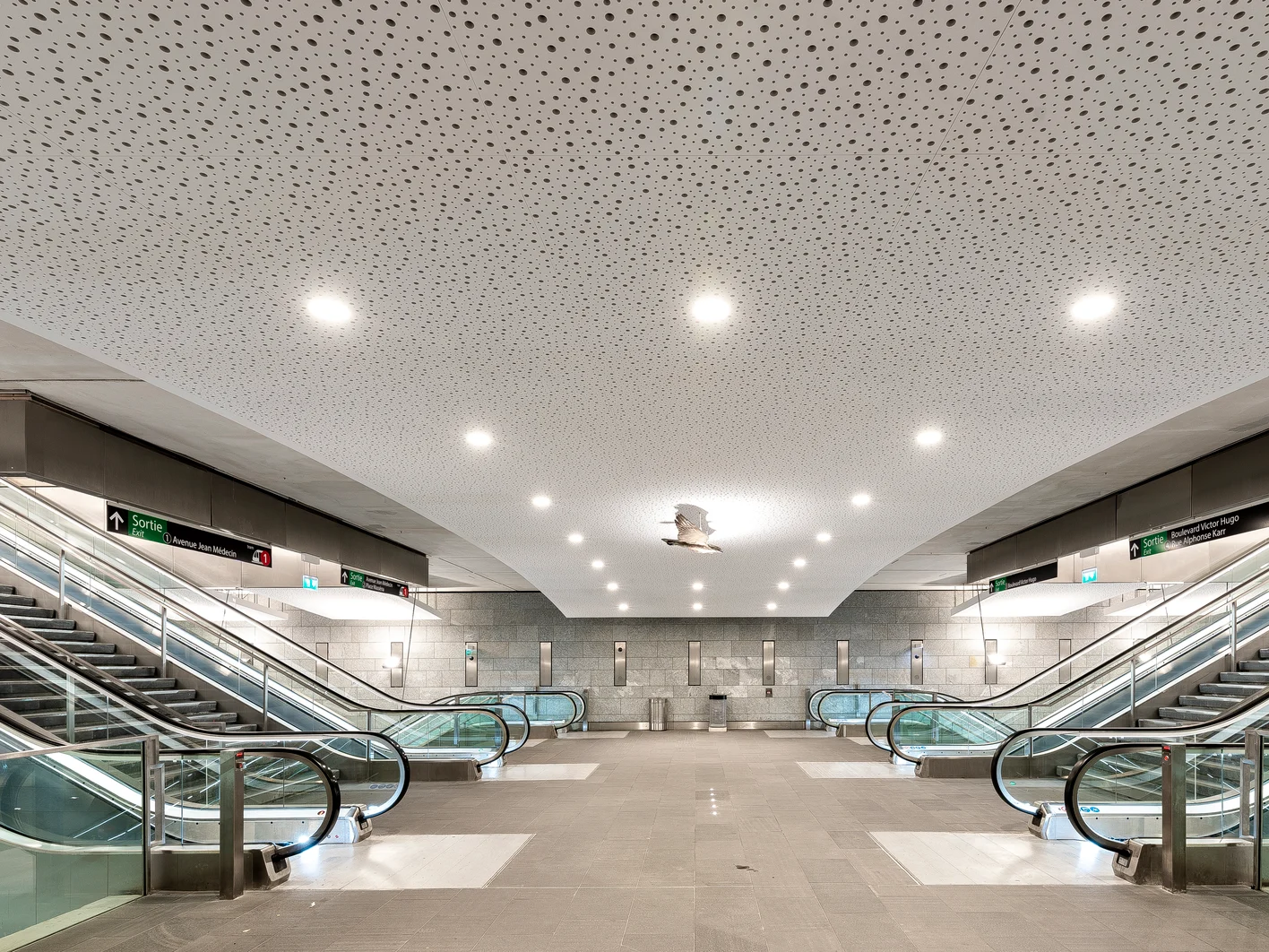 GARE DE TRAMWAY SOUTERRAINE - NICE