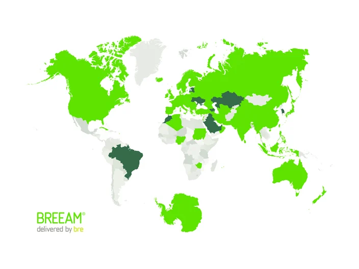 BREEAM map