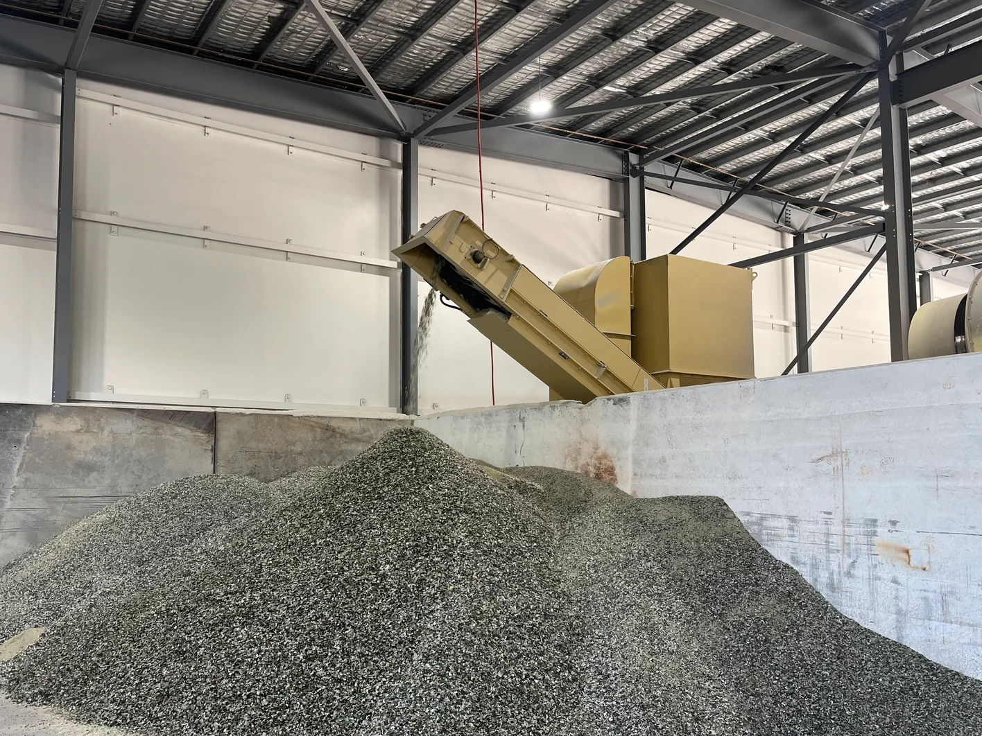 Townsville Glass Recycling Centre Interior 1