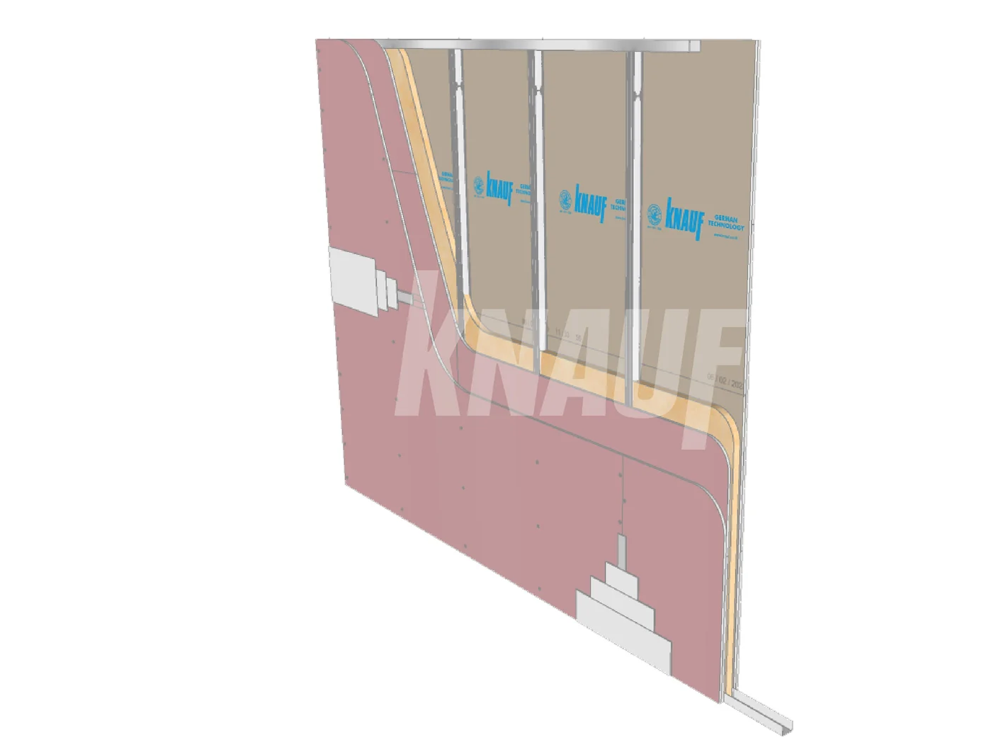 Knauf Partisi Tahan Api 2 Jam