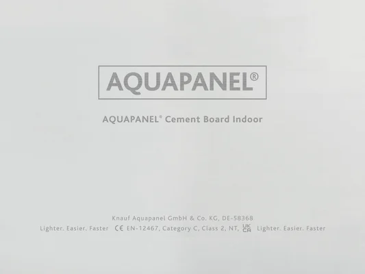 Knauf - AQUAPANEL® Indoor 12.5mm X 900mm Wide - Knauf AQUAPANEL® Cement Board Indoor