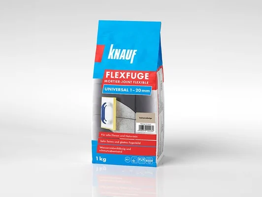 Knauf - Flexfuge Universal 1 - 20 mm - Flexfuge 1-20mm