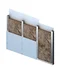 Knauf - Mineral Wool 35 (MW 35) - Scheidingswand enkele metalen staanders
