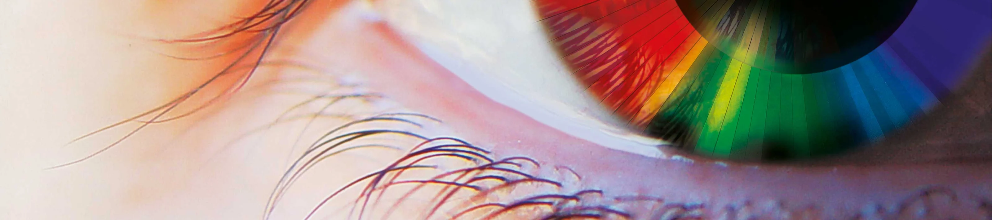 Auge umgewandelt Farbauge