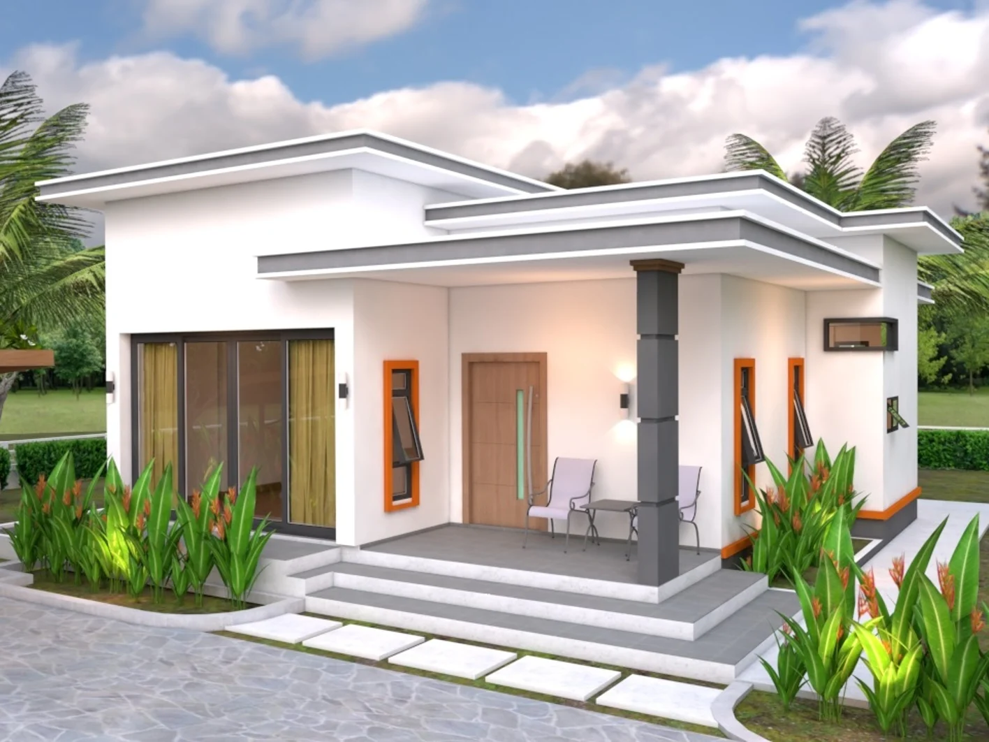 Nhà vườn cấp 4