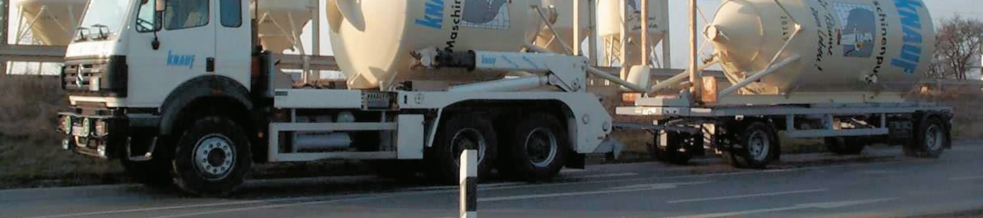 Knauf Silo und Container