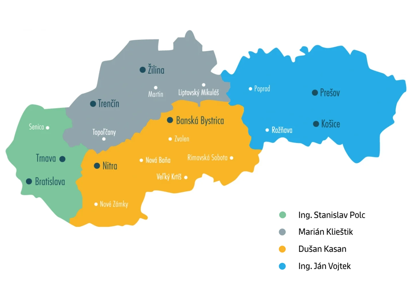 KI mapa