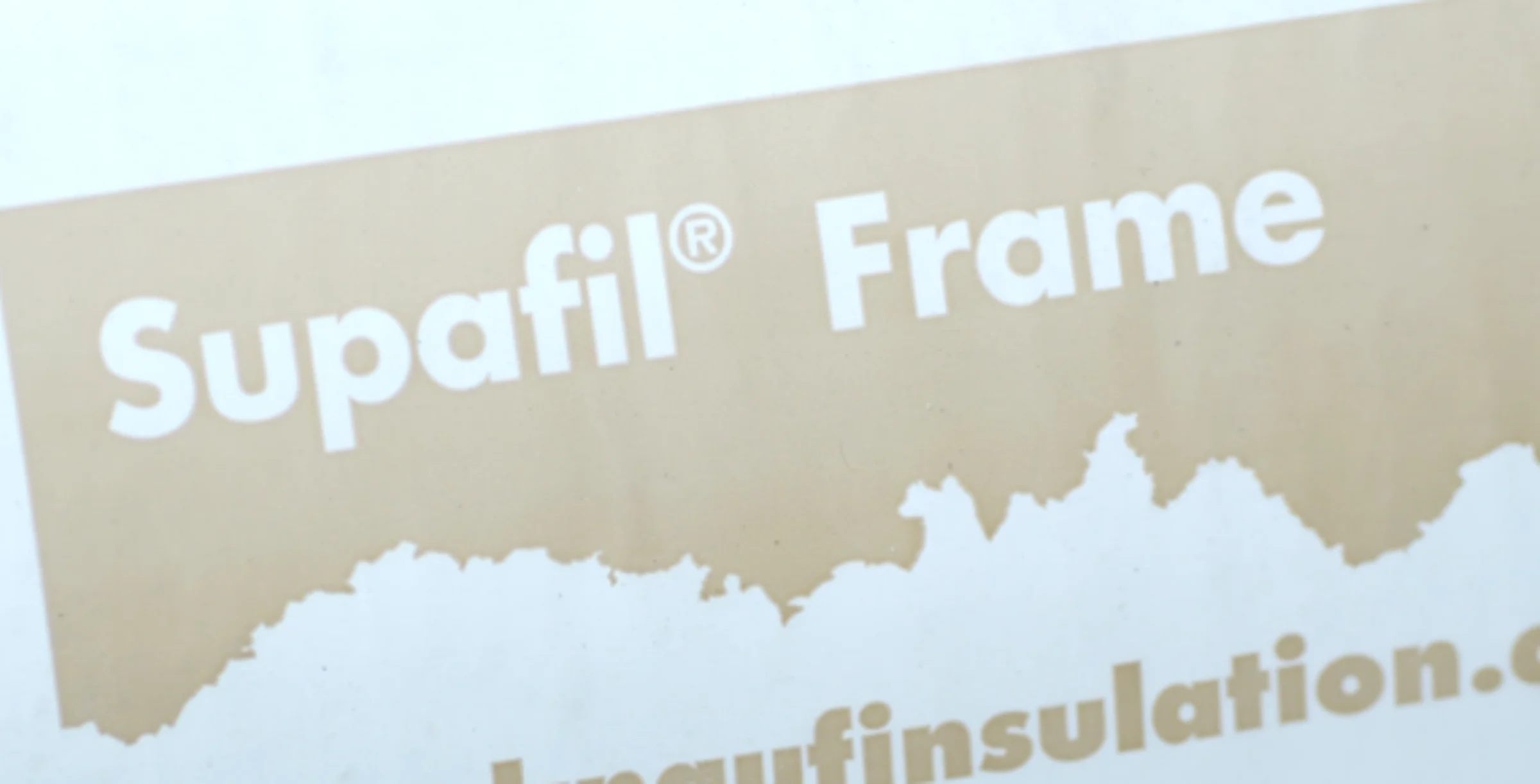 Supafil frame packaging