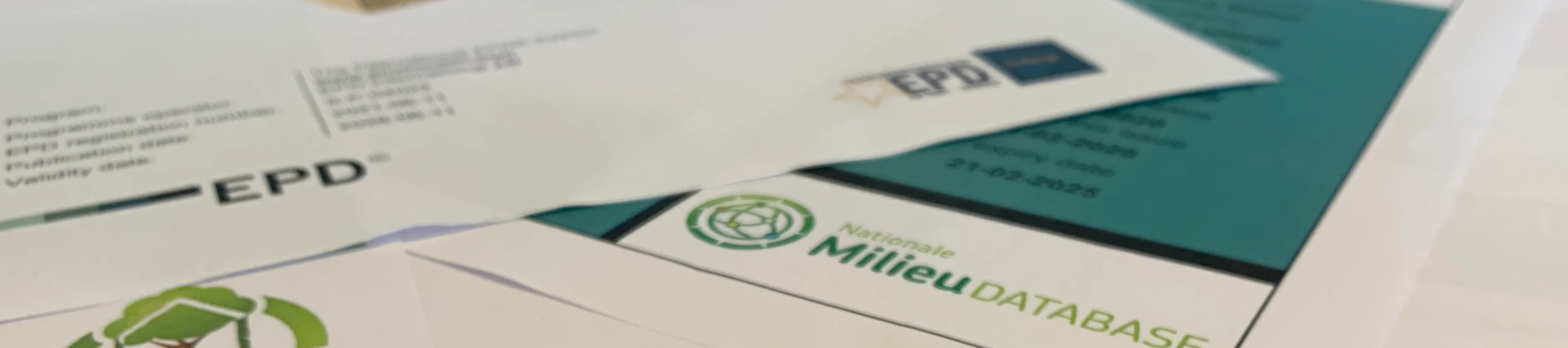 Nachhaltigkeit, EPD-Dokumenten Image
