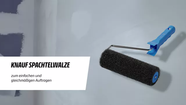Knauf - Spachtelwalze - Film_Anwendung Spachtelwalze_Spachtelwerkzeug