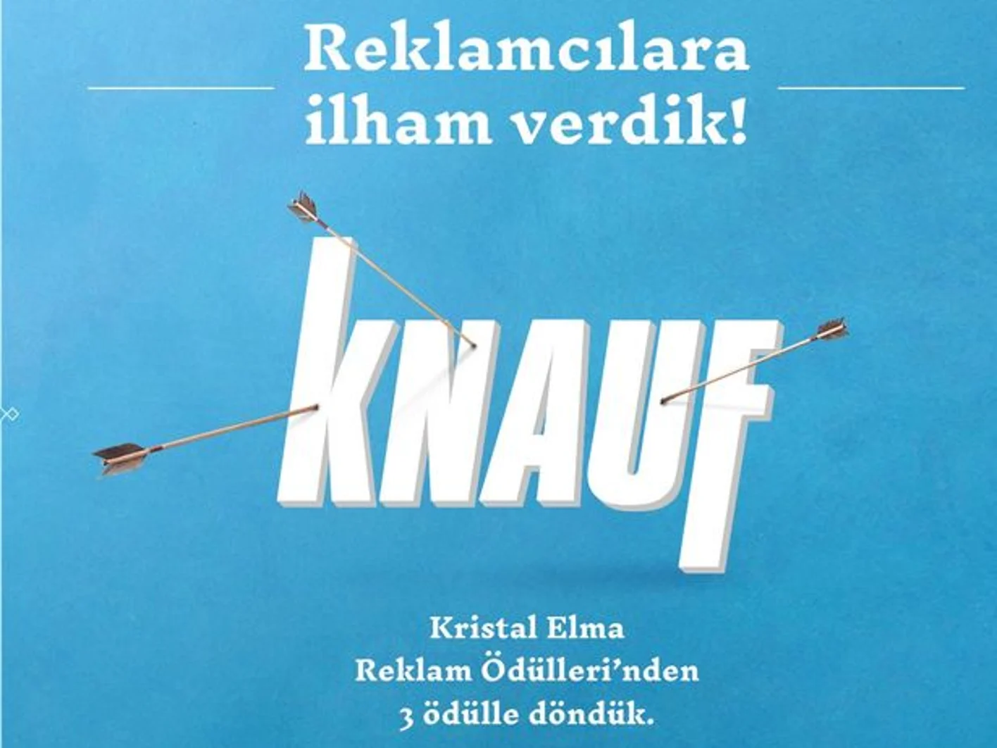 reklamlara ilham verdik