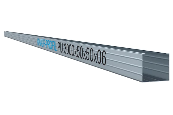 Knauf - KNAUF-profil ustun PU 50х50х0,6 mm - 00216628_КНАУФ-профиль_ПС_3000х50х50х06