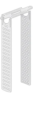 Knauf - לוחית חיבור מחוררת ל C60 - Metal profiles and accessories