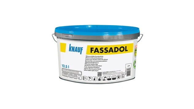 Knauf - Fassadol - Fassadol - Silikonu sustiprinti akriliniai fasadiniai dažai