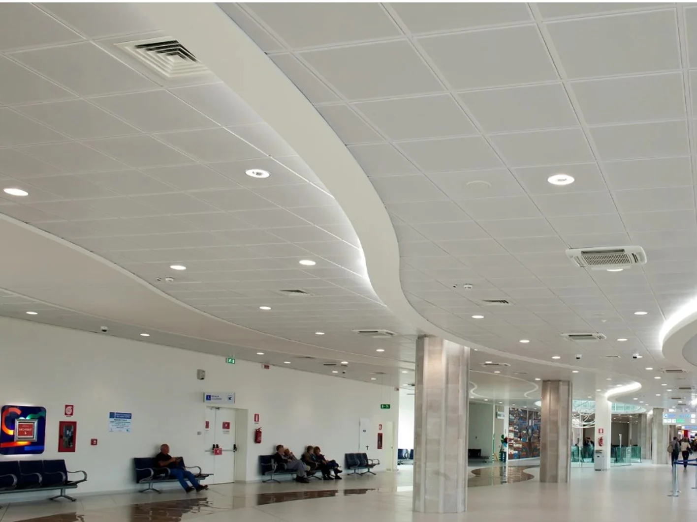METAL Board with acoustic fleece - Perforated Rg 2516