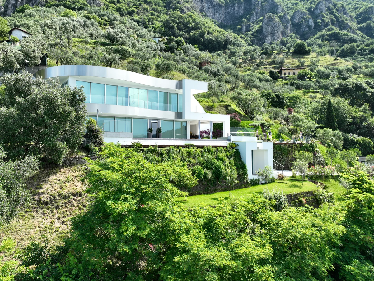 Villa sul lago di Iseo lavori finiti 32