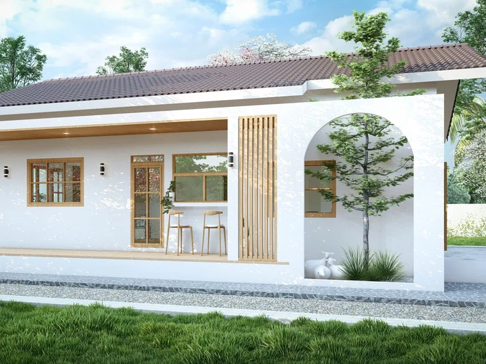 Nhà vườn cấp 4