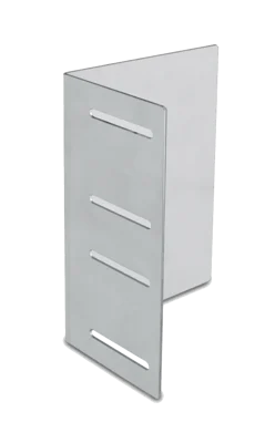 Knauf - Perfex Edelstahlverbinder für Jalousiekasten und -schürze - Perfex Edelstahlverbinder
