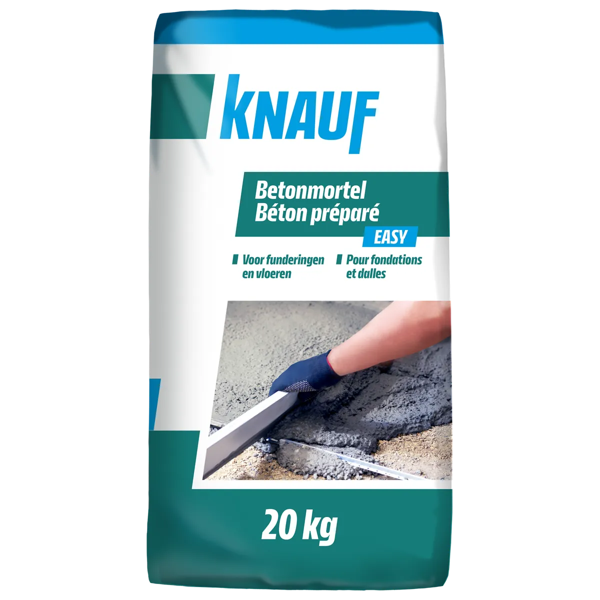 Knauf - Béton préparé EASY - Béton préparé EASY 20kg_PACK-PROD_C1N1