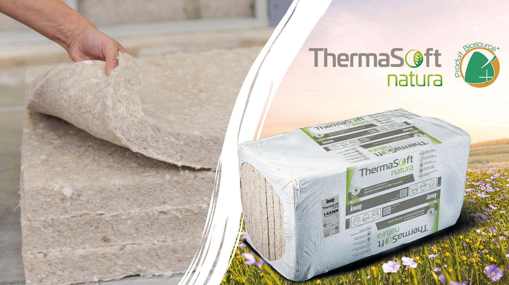 Knauf thermasoft natura produit isolation bisource plus