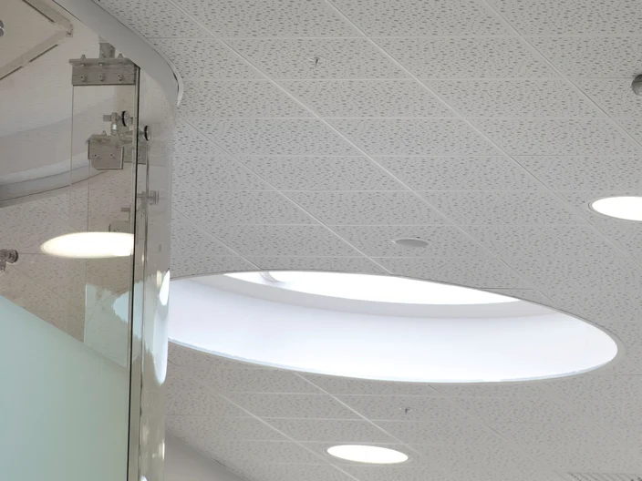 Tavane casetate cu placi din gips carton Cleaneo Tiles 3