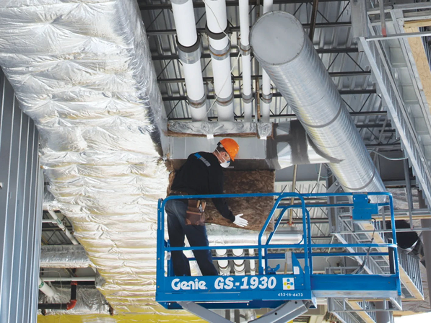 HVAC Insulation Installation