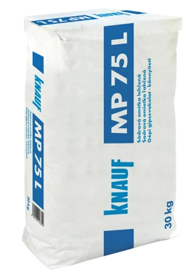Knauf - MP 75 L - 5132 Strojová ľahčená sadrová omietka MP 75 L 30 kg  silo