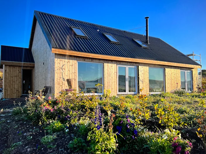 timber frame house