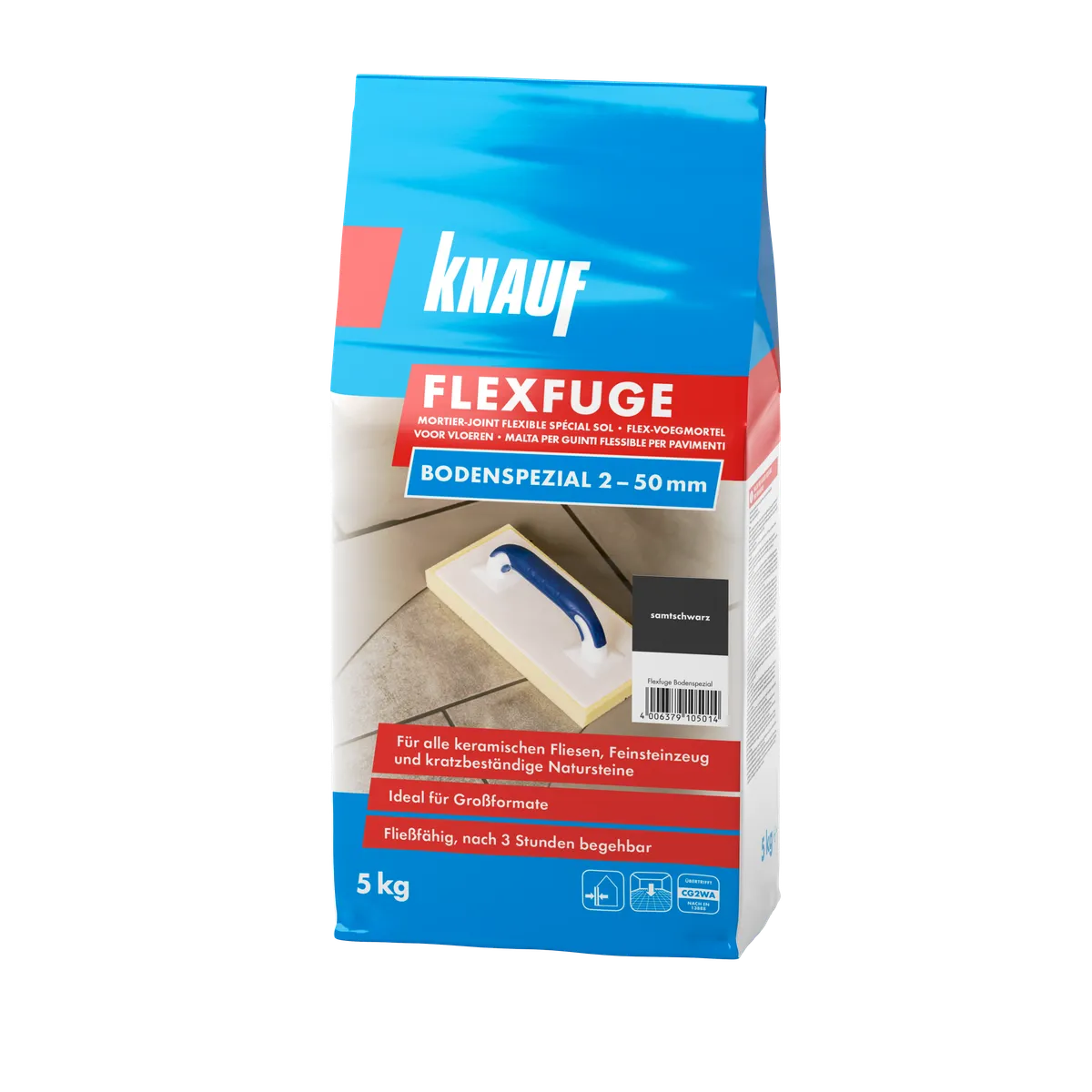Knauf - Flexfuge Bodenspezial - Flexfuge Bodenspezial - Specialus grindų plytelių siūlių užpildas