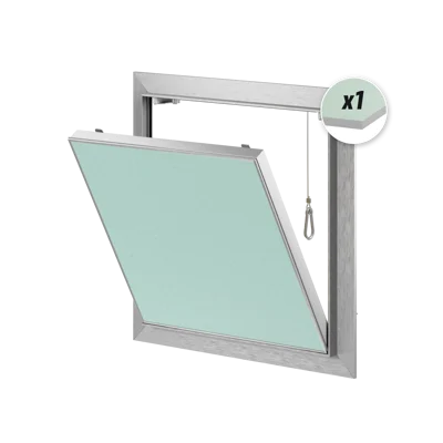 Knauf - Access panel Revo Primo Wa/DE/SW 12.5 и Revo Primo Wa/DE/SW 12.5 Rechteckig - Revo PRIMO H13 kvadrat