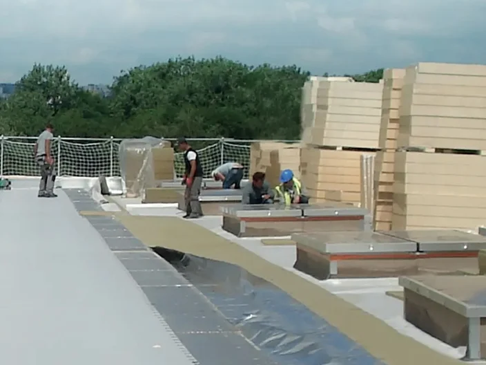 Knauf Steelthane chantier