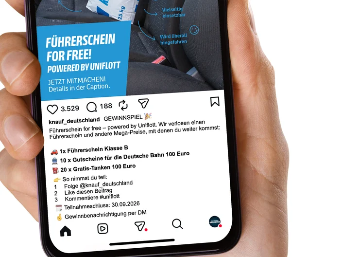 Uniflott Gewinnspiel