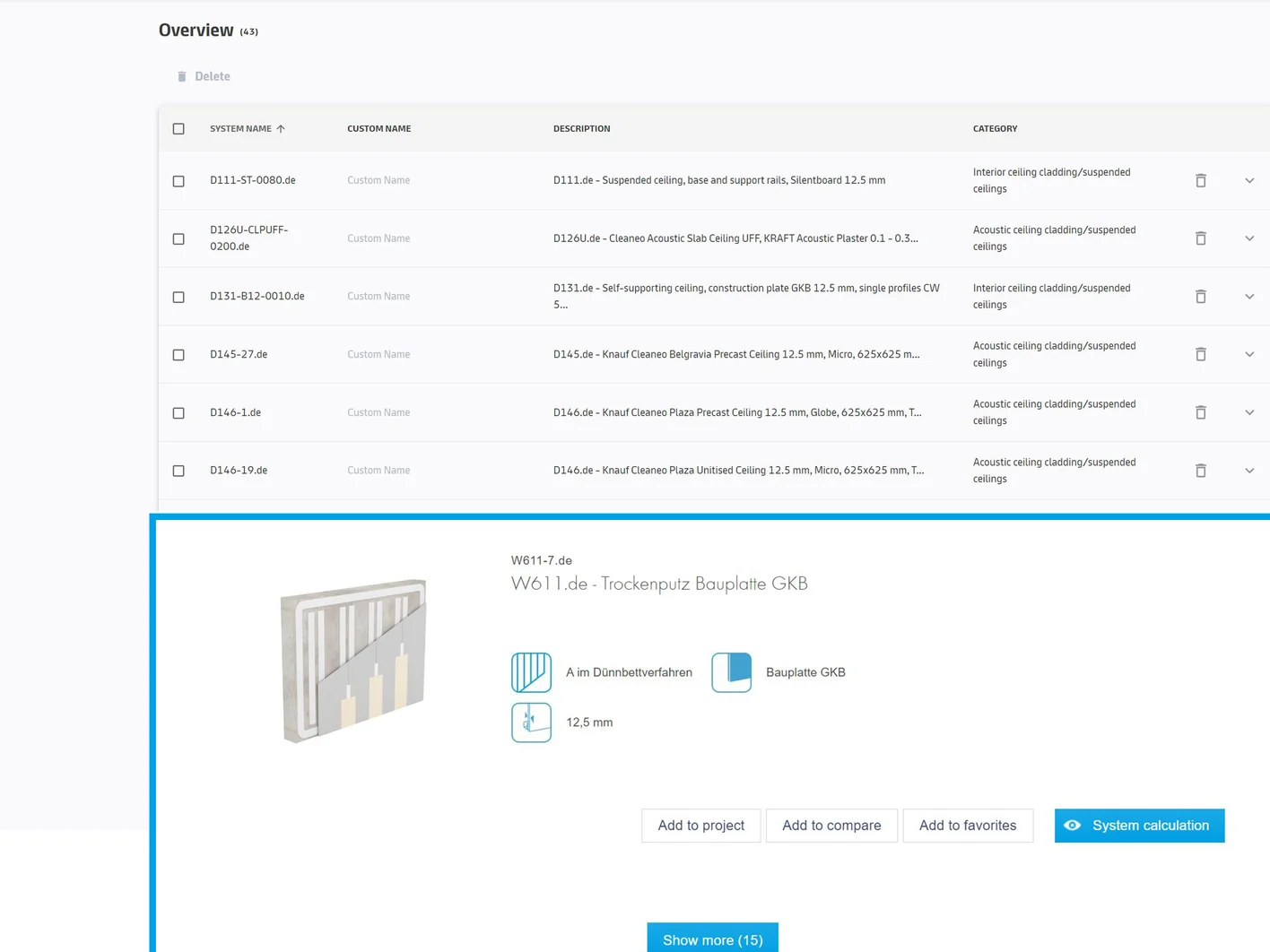 myKnauf Favourites