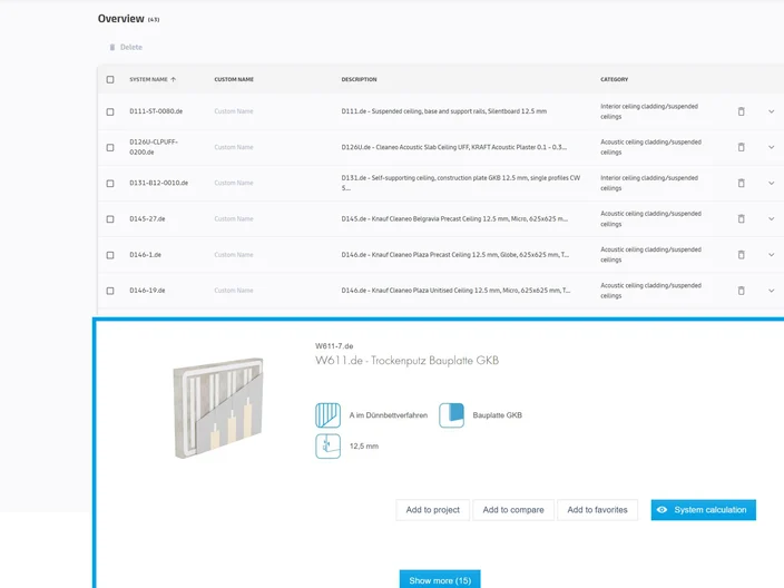 myKnauf Favourites