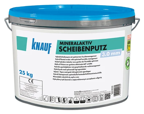 Knauf - MineralAktiv Scheibenputz 3.0 - Mineral_Aktiv_Scheibenputz_3-0mm