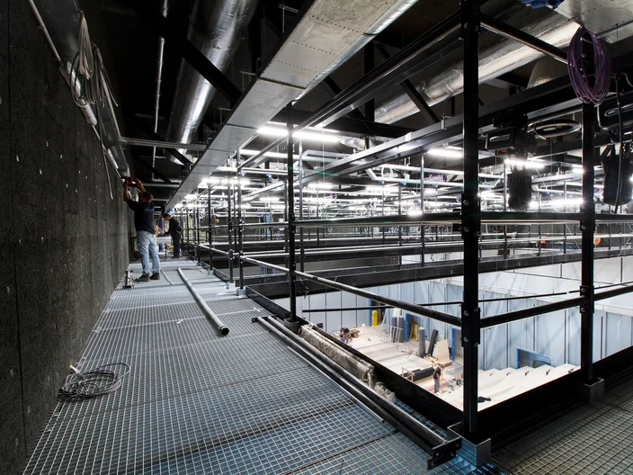 Atlas Theater technische ruimten