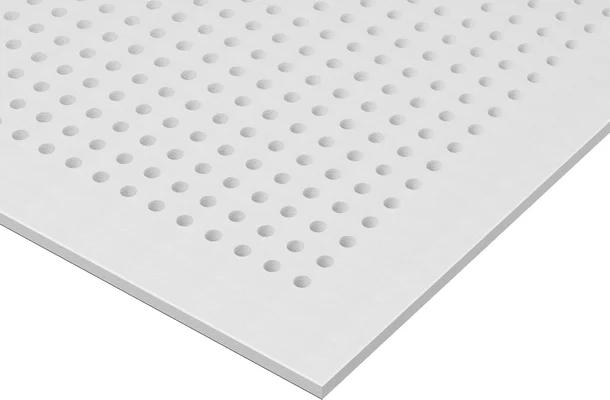 Knauf - Cleaneo Akustik SK Block B4 12/25 R 12,5mm perforált építőlemez - Cleaneo 8-18R B4